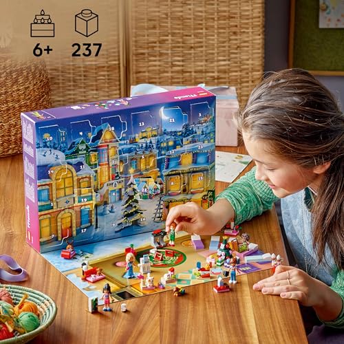LEGO 42668 CALENDARIO DE ADVIENTO FRIENDS 2025 JUGUETE REGALO DE CUMPLEAÑOS BLOQUES EDUCATIVOS NIÑAS NIÑOS NIÑOS 6 7 8 9 AÑOS - 3