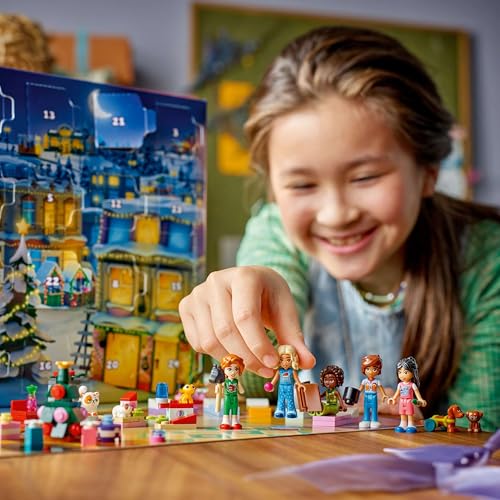 LEGO 42668 CALENDARIO DE ADVIENTO FRIENDS 2025 JUGUETE REGALO DE CUMPLEAÑOS BLOQUES EDUCATIVOS NIÑAS NIÑOS NIÑOS 6 7 8 9 AÑOS - 4