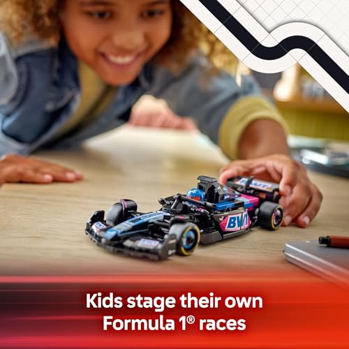 LEGO SPEED CHAMPIONS BWT ALPINE F1 TEAM A524 AUTO DE CARRERA DE JUGUETE JUEGO DE CONSTRUCCIÓN PARA NIÑOS NIÑOS Y NIÑAS EDADES 10 - 3