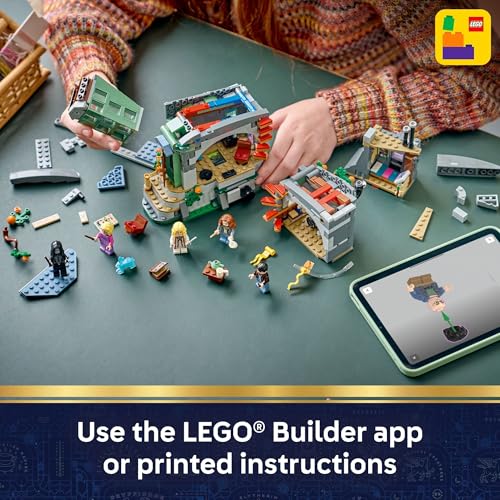 LEGO HARRY POTTER LUNA LOVEGOODS HOUSE BUILDING TOY PARA NIÑAS Y NIÑOS JUEGO DE SIMULACIÓN Y EXHIBICIÓN DE LIBROS O DECORACIÓN - 6