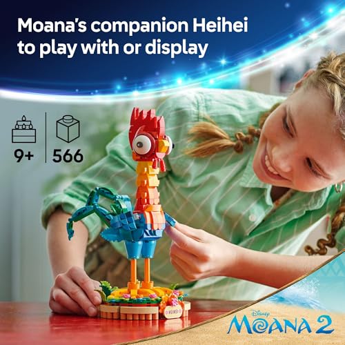LEGO DISNEY MOANA 2 HEIHEI JUGUETE DE CONSTRUCCIÓN PARA NIÑOS NIÑAS Y NIÑOS A PARTIR DE 9 AÑOS REGALO PARA CUMPLEAÑOS - 2