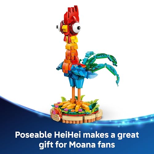 LEGO DISNEY MOANA 2 HEIHEI JUGUETE DE CONSTRUCCIÓN PARA NIÑOS NIÑAS Y NIÑOS A PARTIR DE 9 AÑOS REGALO PARA CUMPLEAÑOS - 3