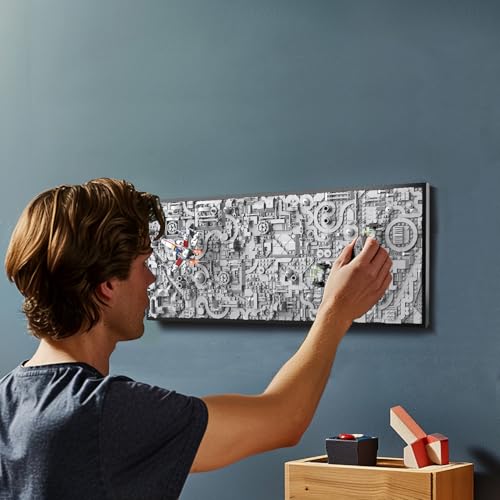 TG BLOCKS STAR TRENCH 3D WARS RUN ARTE DE PARED EN KIT DE MANUALIDADES CON LADRILLOS MICRO ENMARCADOS ACTIVIDAD CREATIVA - 3