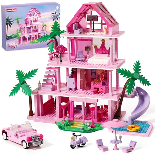 JUEGOS DE CONSTRUCCIÓN DE CASAS PARA NIÑAS COMPATIBLES CON AMIGOS DE LEGO PARA NIÑAS DE 8 A 12 AÑOS BLOQUES DE CONSTRUCCIÓN DE 4 - 1