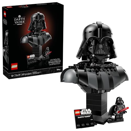 LEGO STAR WARS DARTH VADER BUSTO JUEGO DE CONSTRUCCIÓN COLECCIONABLE PARA ADULTOS A PARTIR DE 18 AÑOS REGALO DE STAR WARS - 1