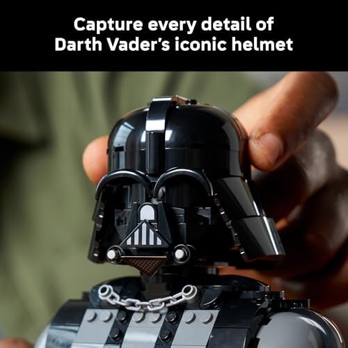 LEGO STAR WARS DARTH VADER BUSTO JUEGO DE CONSTRUCCIÓN COLECCIONABLE PARA ADULTOS A PARTIR DE 18 AÑOS REGALO DE STAR WARS - 4