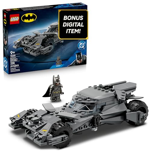 LEGO DC BATMAN BATMAN V SUPERMAN BATMOBILE JUEGO DE BLOQUES DE CONSTRUCCIÓN JUGUETE DE SUPERHÉROE PARA NIÑOS NIÑOS Y NIÑAS - 1