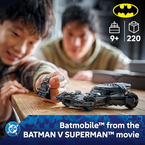 LEGO DC BATMAN BATMAN V SUPERMAN BATMOBILE JUEGO DE BLOQUES DE CONSTRUCCIÓN JUGUETE DE SUPERHÉROE PARA NIÑOS NIÑOS Y NIÑAS - 2