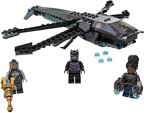 LEGO MARVEL NEGRO PANTHER DRAGON FLYER 76186 KIT DE CONSTRUCCIÓN DE JUGUETE CREA LA ESCENA FINAL DE BATALLA DE AVENGERS ENDGAME - 2