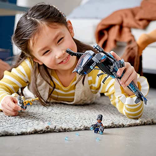 LEGO MARVEL NEGRO PANTHER DRAGON FLYER 76186 KIT DE CONSTRUCCIÓN DE JUGUETE CREA LA ESCENA FINAL DE BATALLA DE AVENGERS ENDGAME - 3