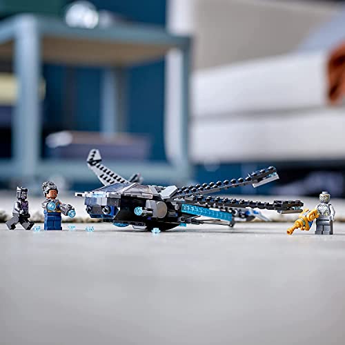 LEGO MARVEL NEGRO PANTHER DRAGON FLYER 76186 KIT DE CONSTRUCCIÓN DE JUGUETE CREA LA ESCENA FINAL DE BATALLA DE AVENGERS ENDGAME - 5