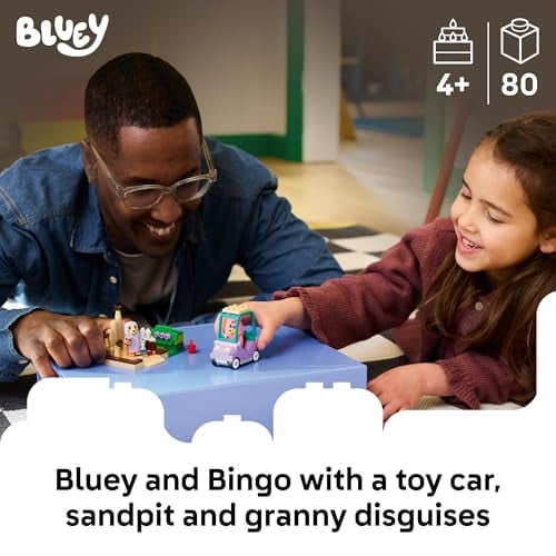 LEGO BLUEY GRANNIES WITH BINGO AND BLUEY JUGUETE DE CONSTRUCCIÓN PARA NIÑAS Y NIÑOS A PARTIR DE 4 AÑOS AUTO Y JUEGO - 2