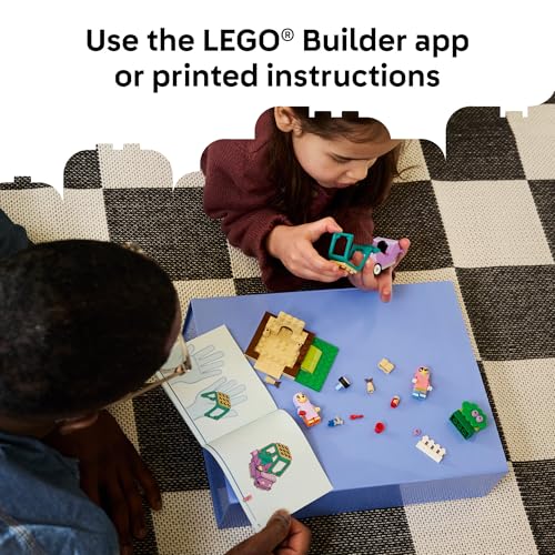 LEGO BLUEY GRANNIES WITH BINGO AND BLUEY JUGUETE DE CONSTRUCCIÓN PARA NIÑAS Y NIÑOS A PARTIR DE 4 AÑOS AUTO Y JUEGO - 4
