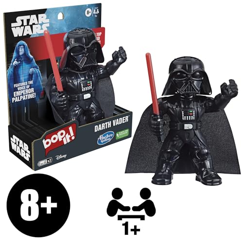 JUEGO BOP IT EDICIÓN DARTH VADER DE STAR WARS INCLUYE LA VOZ DEL EMPERADOR PALPATINE JUEGO PARA 1 O MÁS JUGADORES EDADES DE 8 - 4