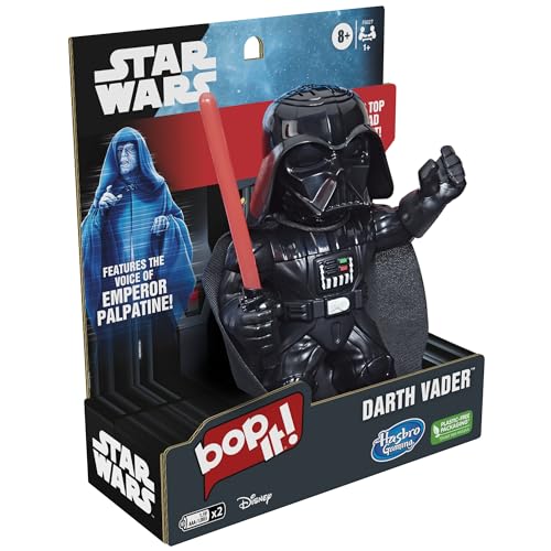 JUEGO BOP IT EDICIÓN DARTH VADER DE STAR WARS INCLUYE LA VOZ DEL EMPERADOR PALPATINE JUEGO PARA 1 O MÁS JUGADORES EDADES DE 8 - 5