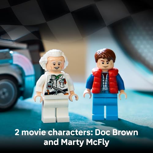 LEGO SPEED CHAMPIONS MÁQUINA DEL TIEMPO DE REGRESO AL FUTURO JUGUETE DE CONSTRUCCIÓN PARA NIÑOS JUGUETE DE COCHE DE SIMULACIÓN - 5