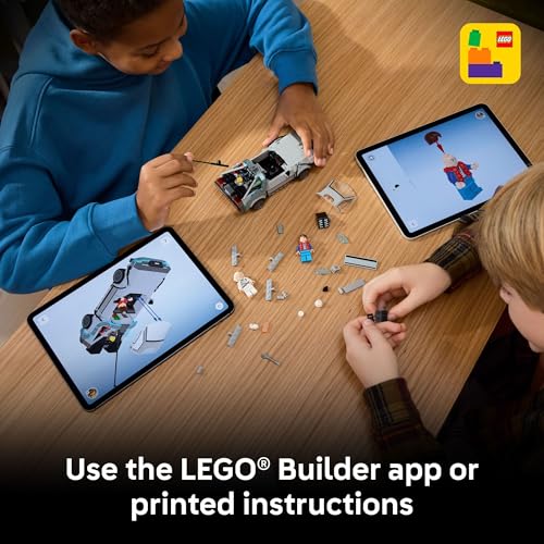 LEGO SPEED CHAMPIONS MÁQUINA DEL TIEMPO DE REGRESO AL FUTURO JUGUETE DE CONSTRUCCIÓN PARA NIÑOS JUGUETE DE COCHE DE SIMULACIÓN - 6