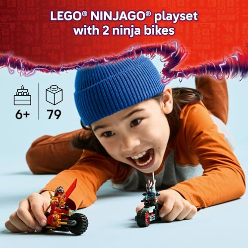 LEGO NINJAGO MOTOCICLETA DE CARRERAS DE VELOCIDAD DE KAI JUGUETE DE CONSTRUCCIÓN PARA NIÑOS JUGUETE DE MOTOCICLETA DE JUEGO - 2