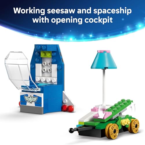 LEGO DISNEY Y PIXAR TOY STORY CELEBRACIÓN TREN Y COCHE RC JUGUETE PARA NIÑOS PEQUEÑOS JUEGO DE CONSTRUCCIÓN PARA SENSIBILIDAD - 5