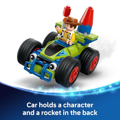 LEGO DISNEY Y PIXAR TOY STORY CELEBRACIÓN TREN Y COCHE RC JUGUETE PARA NIÑOS PEQUEÑOS JUEGO DE CONSTRUCCIÓN PARA SENSIBILIDAD - 6