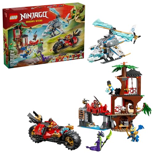 LEGO NINJAGO JUEGO DE CONSTRUCCIÓN DE VEHÍCULO NINJA CON CASA EN EL ÁRBOL PARA NIÑOS Y NIÑAS DE 7 AÑOS EN ADELANTE JUEGO - 1