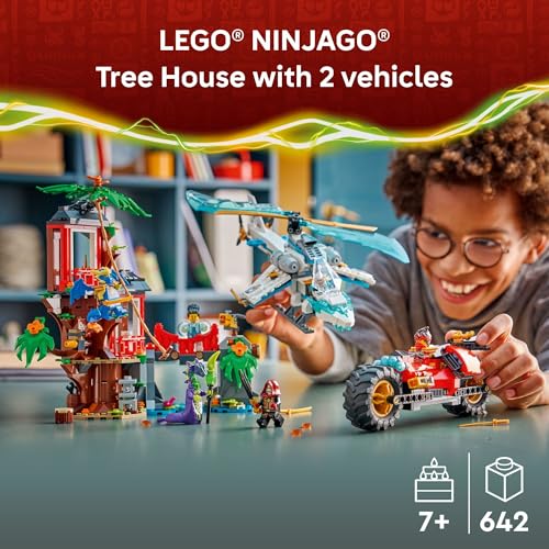 LEGO NINJAGO JUEGO DE CONSTRUCCIÓN DE VEHÍCULO NINJA CON CASA EN EL ÁRBOL PARA NIÑOS Y NIÑAS DE 7 AÑOS EN ADELANTE JUEGO - 2