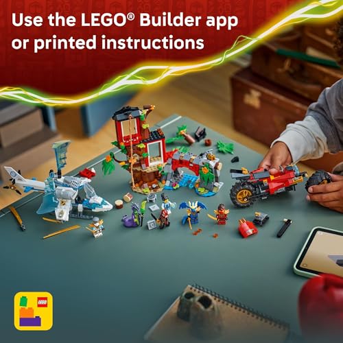 LEGO NINJAGO JUEGO DE CONSTRUCCIÓN DE VEHÍCULO NINJA CON CASA EN EL ÁRBOL PARA NIÑOS Y NIÑAS DE 7 AÑOS EN ADELANTE JUEGO - 6