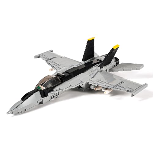 DAHONPA F18 BUMBLEBEE FIGHTER JUEGO DE LADRILLOS DE CONSTRUCCIÓN DE AVIONES DEL EJÉRCITO MILITAR MÁS DE 700 PIEZAS DE JUGUETES - 1
