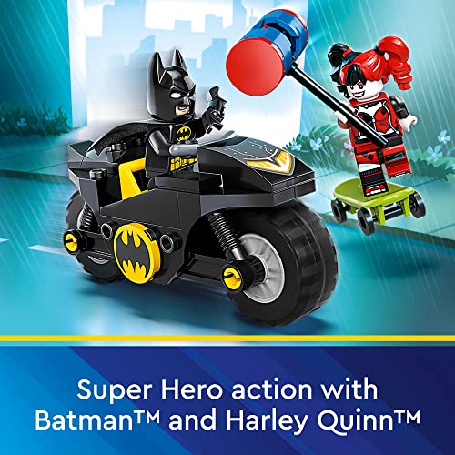 LEGO DC BATMAN VERSUS HARLEY QUINN 76220 JUEGO DE FIGURAS DE ACCIÓN DE SUPERHÉROE CON PATINETA Y JUGUETE DE MOTOCICLETA - 4