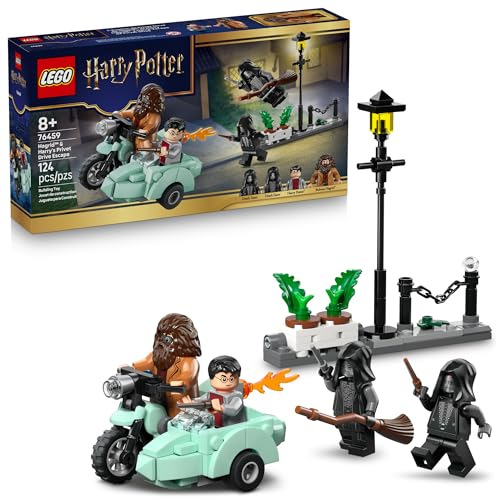 LEGO HARRY POTTER JUGUETE DE CONSTRUCCIÓN DE ESCAPE PRIVET DRIVE DE HAGRID Y HARRY PARA NIÑOS Y NIÑAS JUEGO DE SIMULACIÓN - 1