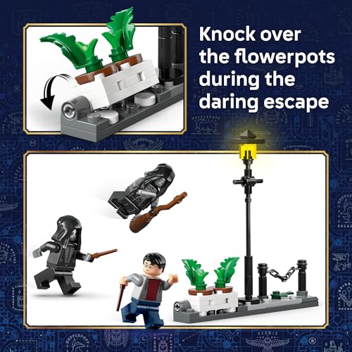 LEGO HARRY POTTER JUGUETE DE CONSTRUCCIÓN DE ESCAPE PRIVET DRIVE DE HAGRID Y HARRY PARA NIÑOS Y NIÑAS JUEGO DE SIMULACIÓN - 5