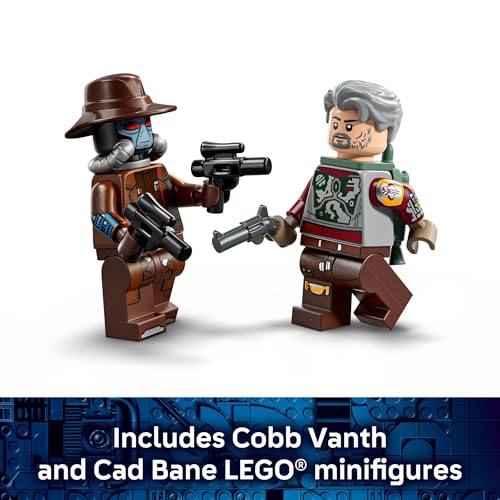 LEGO STAR WARS COBB VANTHS SPEEDER JUGUETE DE CONSTRUCCIÓN PARA NIÑOS Y NIÑAS VEHÍCULO ESPACIAL DE JUEGO DE SIMULACIÓN - 5