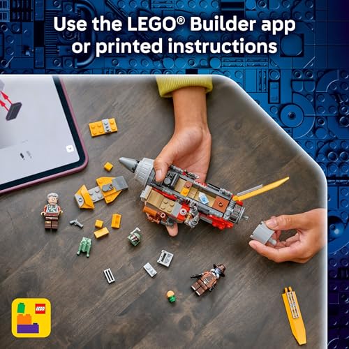 LEGO STAR WARS COBB VANTHS SPEEDER JUGUETE DE CONSTRUCCIÓN PARA NIÑOS Y NIÑAS VEHÍCULO ESPACIAL DE JUEGO DE SIMULACIÓN - 6