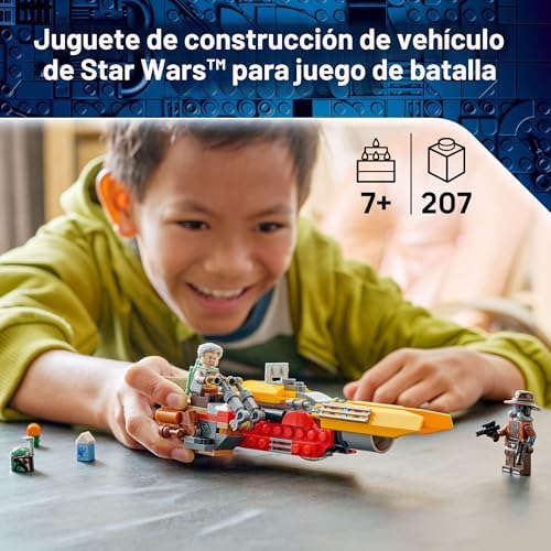LEGO STAR WARS - JUGUETES DE CONSTRUCCIÓN DEL VEHÍCULO ESPACIAL DE COBB VANTH PARA NIÑOS Y NIÑAS - JUEGO DE SIMULACIÓN - 7