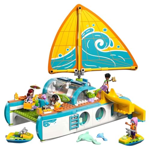 LEGO 42664 FRIENDS BOAT ADVENTURE TOY REGALO DE CUMPLEAÑOS BLOQUES NIÑAS NIÑOS 8 AÑOS 9 AÑOS 10 AÑOS ESCUELA PRIMARIA VEHÍCULOS - 2