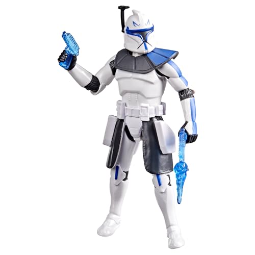 STAR WARS EPIC WORLD OF ACTION CLONE CAPTAIN REX FIGURA DE ACCIÓN DE 4 PULGADAS Y 2 ACCESORIOS JUGUETES AHSOKA PARA NIÑOS - 1