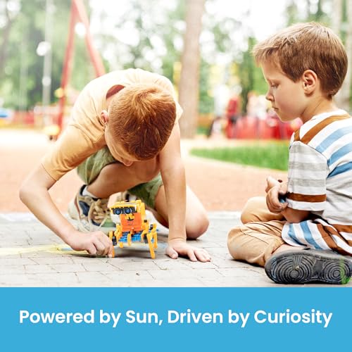 SILLBIRD KIT DE ROBOT DE CONSTRUCCIÓN SOLAR REGALO STEM PARA NIÑOS DE 8 A 13 AÑOS 12 EN 1 JUGUETES EDUCATIVOS DE CIENCIA - 3