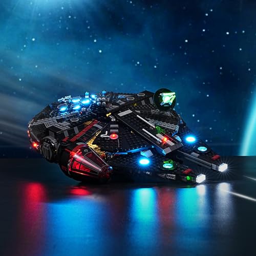 BRIKSMAX KIT DE LUCES 20 PARA LEGO THE DARK FALCON INNOVADORA ILUMINACIÓN LED COMPATIBLE CON LEGO STAR WARS 75389 JUEGO DE LEGO - 1