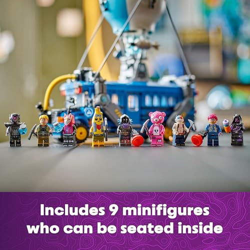LEGO FORTNITE JUGUETE DE CONSTRUCCIÓN DE AUTOBÚS DE BATALLA JUGUETE COLECCIONABLE DE FORTNITE PARA NIÑOS Y NIÑAS A PARTIR - 6