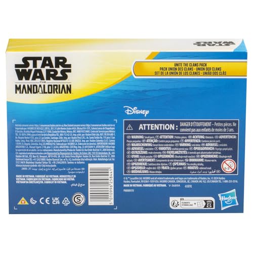 STAR WARS EPIC HERO SERIES UNITE THE CLANS PACK PAZ VIZSLA MANDALORIAN WARRIOR AXE WOVES FIGURAS DE ACCIÓN DE 4 PULGADAS - 4