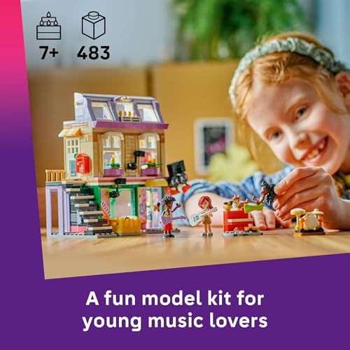 LEGO FRIENDS MUSIC STORE APARTMENT BUILDING SET CONJUNTO DE JUEGO INTERACTIVO DE NARRACIÓN DE HISTORIAS PARA NIÑAS Y NIÑOS - 2