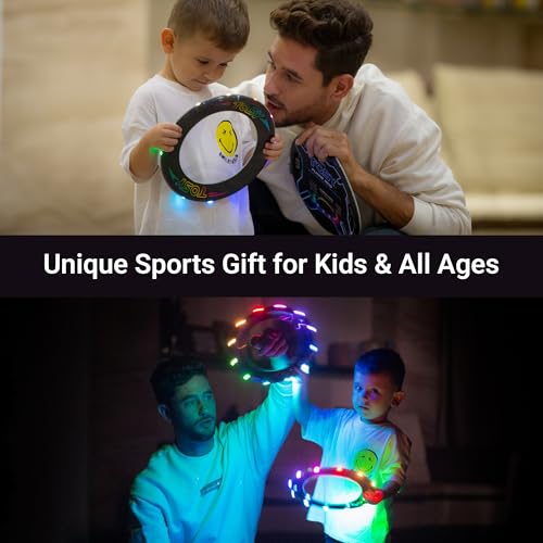 TOSY FLYING RING 36 RGB MULTICOLOR OR 12 MONOCOLOR LEDS SUPER BRIGHT LOST MODE AUTO LIGHT UP EASTER BASKET STUFFERS GIFT FOR - 4
