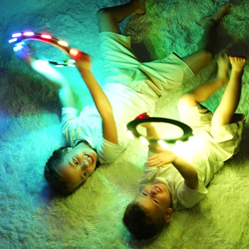 TOSY FLYING RING 36 RGB MULTICOLOR OR 12 MONOCOLOR LEDS SUPER BRIGHT LOST MODE AUTO LIGHT UP EASTER BASKET STUFFERS GIFT FOR - 6