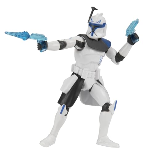 STAR WARS EPIC WORLD OF ACTION CAPITÁN CLON REX TRAJE DE FUERZA MECH TRAJE MECH DE 65 PULGADAS Y FIGURA DE ACCIÓN DE 4 PULGADAS - 6