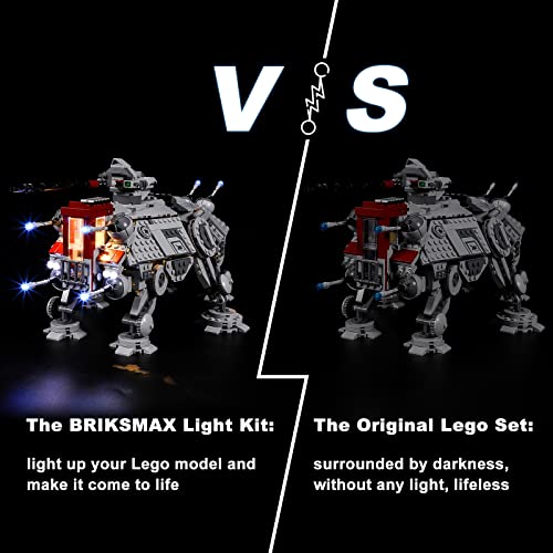 BRIKSMAX KIT DE ILUMINACIÓN LED PARA LEGO75337 ATTE WALKER COMPATIBLE CON EL MODELO DE BLOQUES DE CONSTRUCCIÓN DE LEGO STAR WARS - 6
