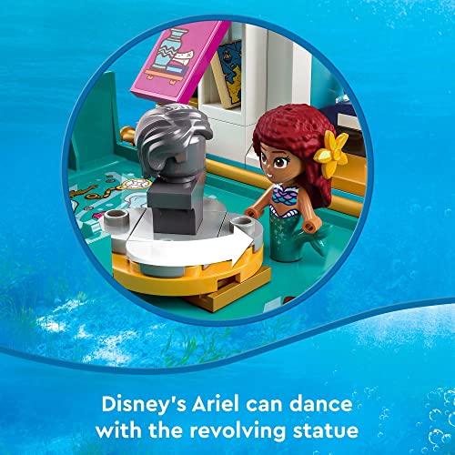 LEGO DISNEY 43213 JUEGO DIVERTIDO DE LIBRO DE CUENTOS DE LA SIRENITA CON ARIEL EL PRÍNCIPE ERIC Y URSULA JUGUETE DE PRINCESA - 4