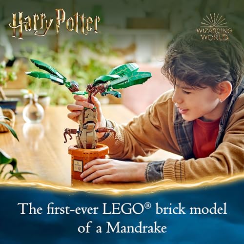 LEGO FIGURA DE MANDRÁGORA DE HARRY POTTER Y JUGUETE DE PLANTA DE MACETA IDEA DE REGALO COLECCIONABLE DE HARRY POTTER PARA NIÑOS - 2