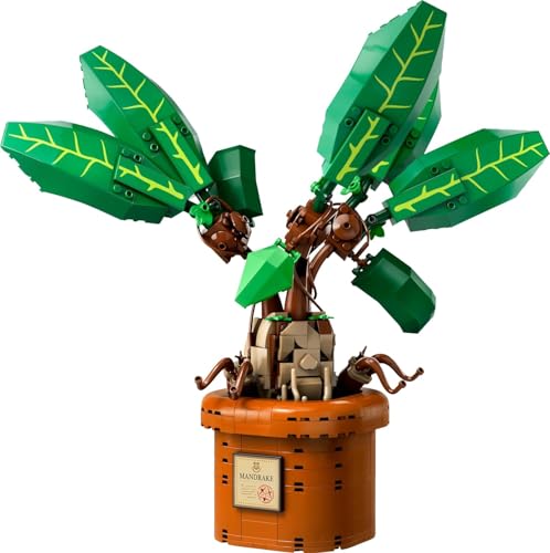 LEGO FIGURA DE MANDRÁGORA DE HARRY POTTER Y JUGUETE DE PLANTA DE MACETA IDEA DE REGALO COLECCIONABLE DE HARRY POTTER PARA NIÑOS - 4