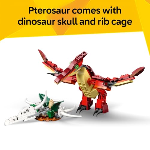 LEGO CREATOR 3 EN 1 JUGUETE DE CONSTRUCCIÓN DE DINOSAURIOS FEROCES PARA NIÑOS Y NIÑAS A PARTIR DE 8 AÑOS REGALO PARA CUMPLEAÑOS - 5