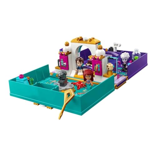 LEGO DISNEY PRINCESS THE LITTLE MERMAID KIT DE CONSTRUCCIÓN DE LIBRO DE CUENTOS CON PRINCESAS DISNEY REGALO PARA NIÑOS - 4